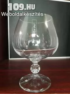 Konyakos kristály poharak NINCS KÉSZLETEN RENDELHETŐ