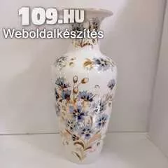 Zsolnay Váza Búzavirágos KIÁRUSÍTÁS